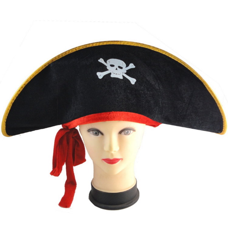 Шляпа Пирата тканевая