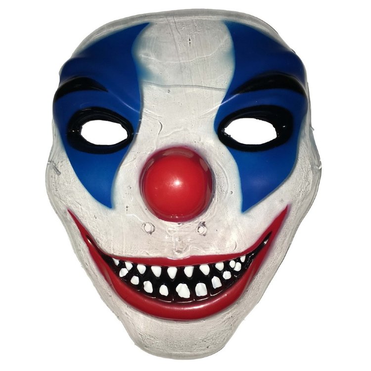Маски про клоуна. Пластмассовые маски клоунов. Маска пластиковая "клоун". Маска клоуна прозрачная.