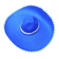Шляпа Самбрерро синяя